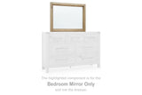 Ridgester Light Brown Bedroom Mirror from Ashley Furniture - Luna Furniture