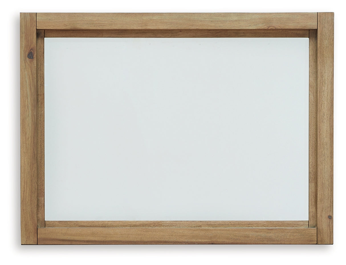 Ridgester Light Brown Bedroom Mirror