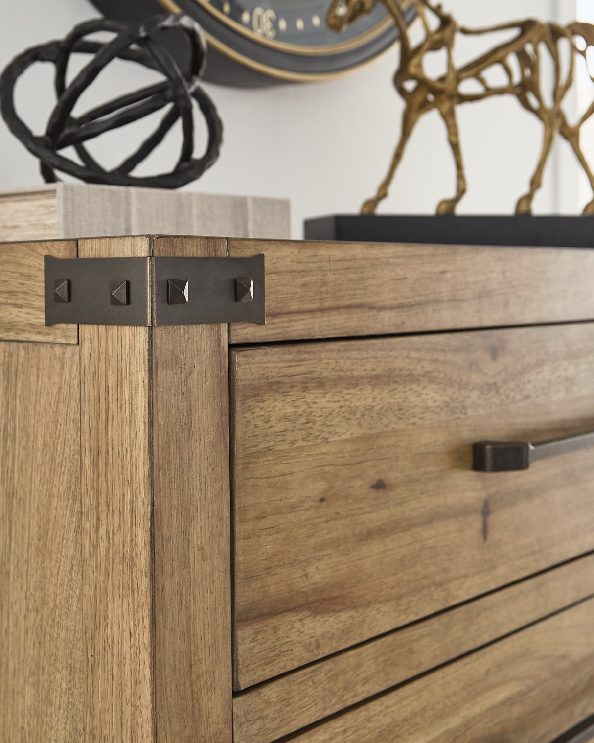 Ridgester Light Brown Chest of Drawers from Ashley - Luna Furniture
