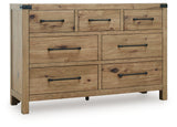 Ridgester Light Brown Dresser from Ashley - Luna Furniture