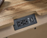 Ridgester Light Brown Nightstand from Ashley - Luna Furniture