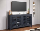 Rio Navy 4-Door Accent Cabinet from Steve Silver - Luna Furniture