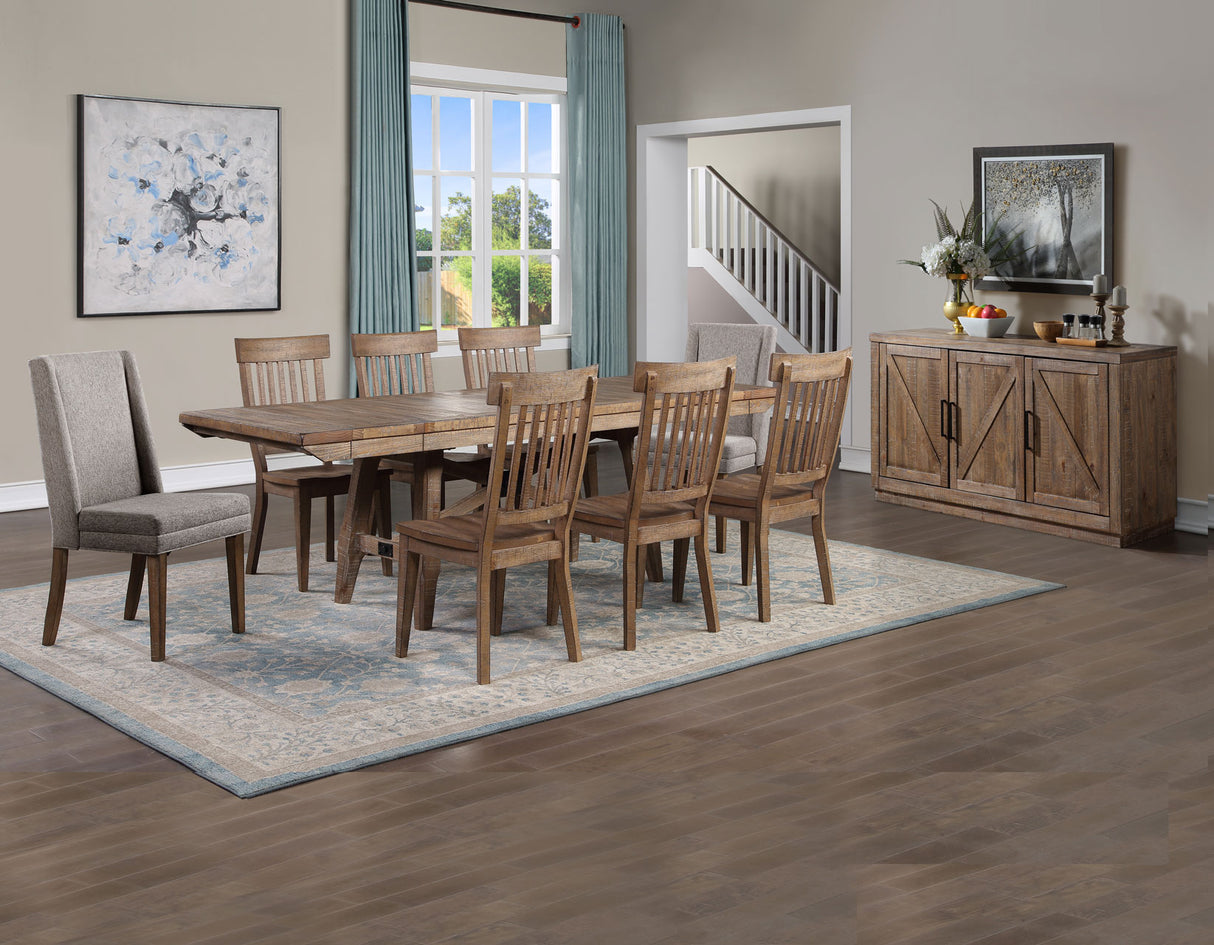 Riverdale 6-Piece Dining Set(Dining Table, 2 Arm Chairs, 2 Side Chairs and Bench) from Steve Silver - Luna Furniture