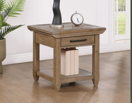 Riverdale Driftwood End Table from Steve Silver - Luna Furniture