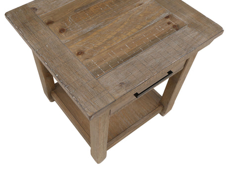 Riverdale Driftwood End Table from Steve Silver - Luna Furniture