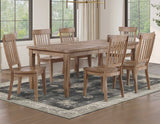 Riverdale Leg Table with 4 Wooden Side Chairs from Steve Silver - Luna Furniture