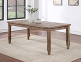 Riverdale Driftwood Upholstered 5-Piece Dining Set from Steve Silver - Luna Furniture