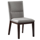 Amalie Side Chair, Camel Linen, Set of 2 from Steve Silver - Luna Furniture
