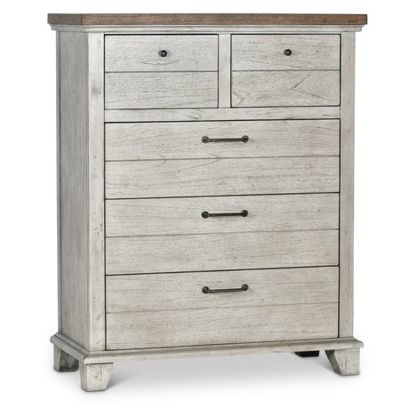 Bear Creek White Smoke Chest from Steve Silver - Luna Furniture