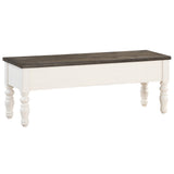 Joanna Two Tone Storage Bench from Steve Silver - Luna Furniture
