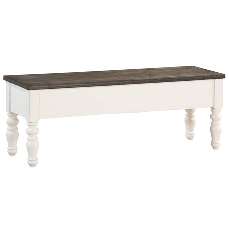 Joanna Two Tone Storage Bench from Steve Silver - Luna Furniture