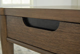 Roanhowe Coffee Table with 1 End Table in Brown from Ashley - Luna Furniture