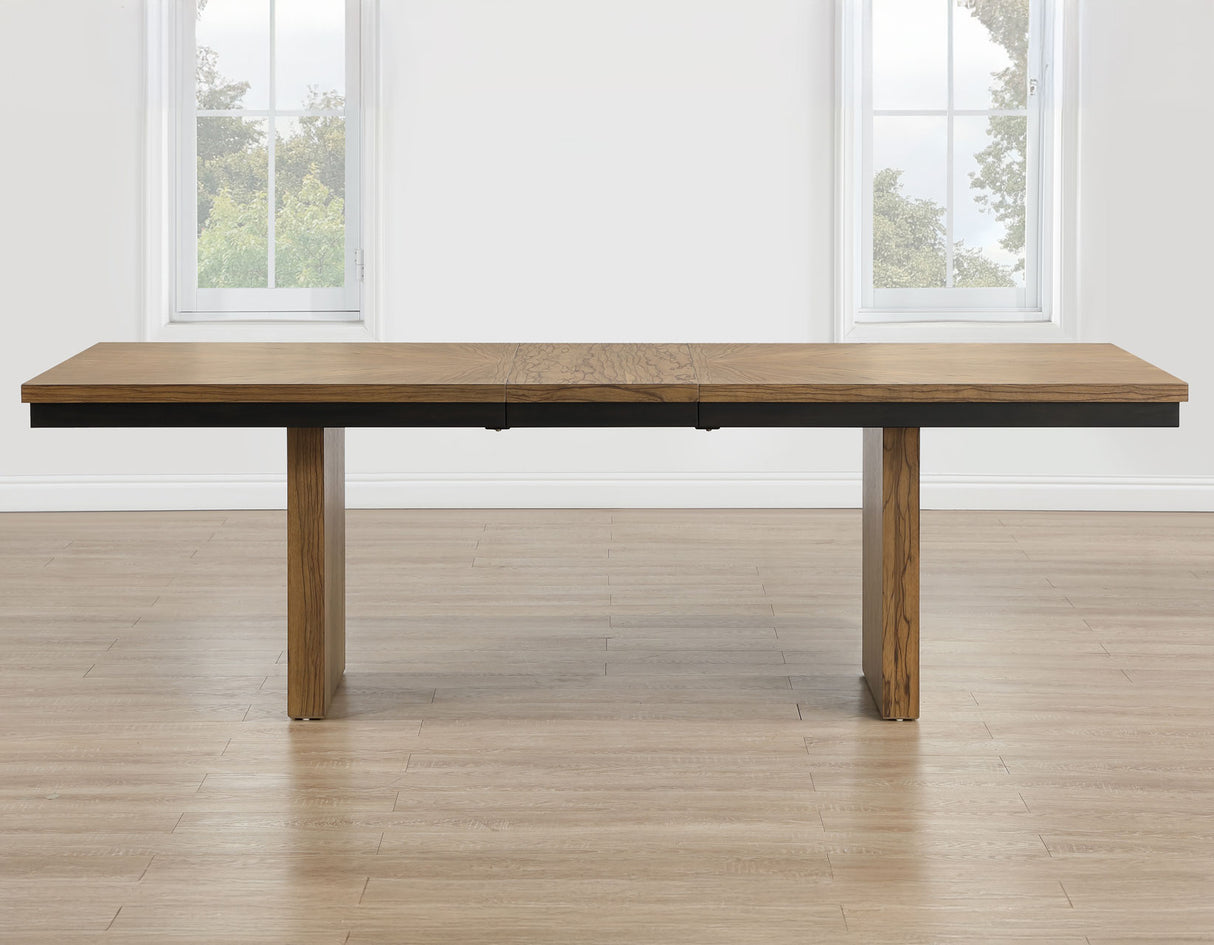 Roatan Toffee/Black Dining Room Set from Steve Silver - Luna Furniture