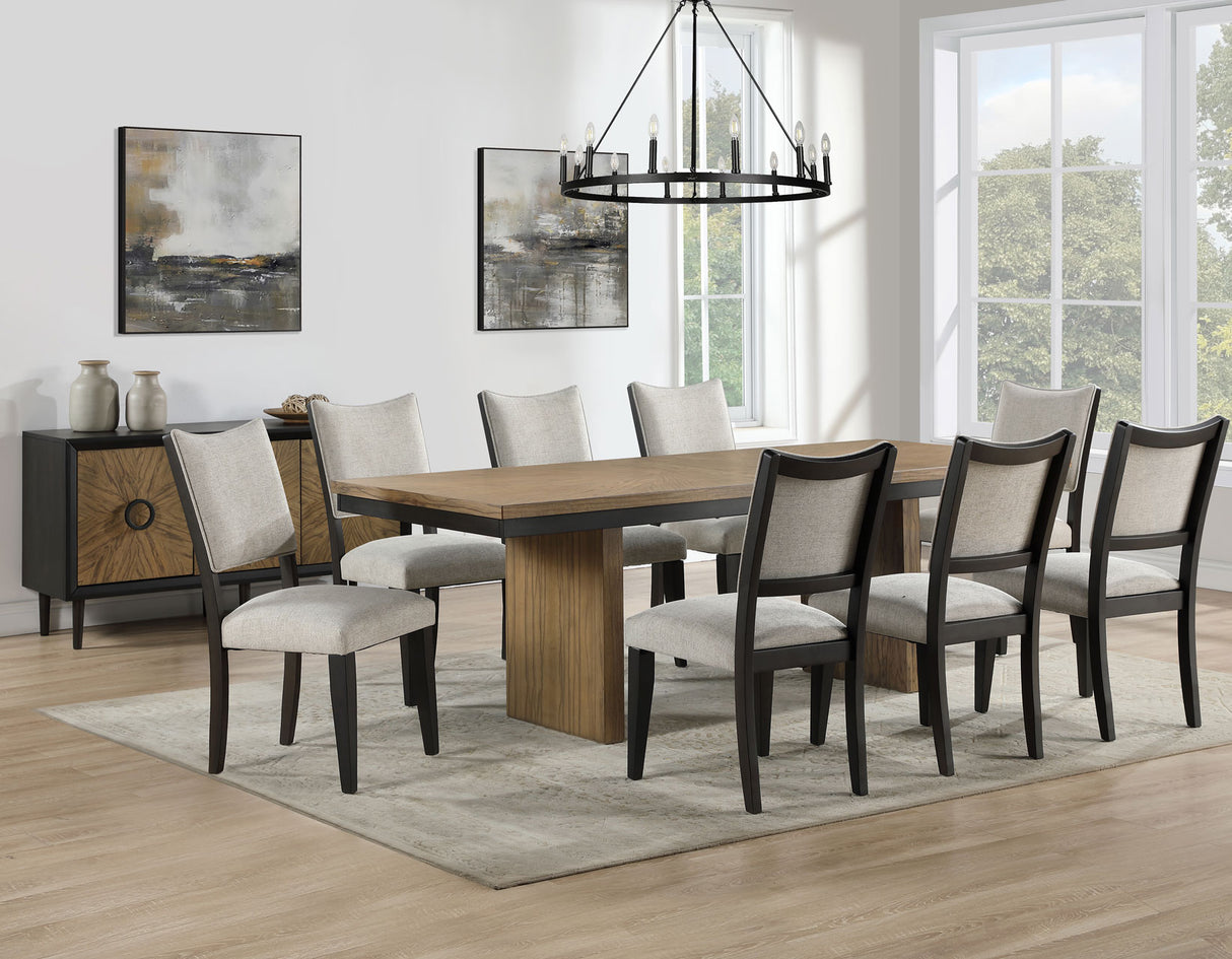 Roatan Toffee Extendable Dining Table from Steve Silver - Luna Furniture