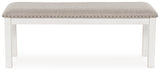 Robbinsdale Antique White 48" Dining Bench from Ashley - Luna Furniture