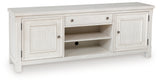 Robbinsdale Antique White 72" TV Stand from Ashley - Luna Furniture