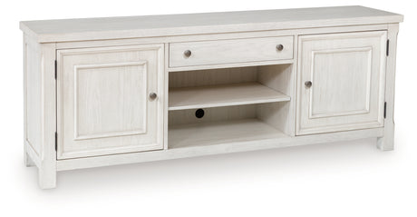 Robbinsdale Antique White 72" TV Stand from Ashley Furniture - Luna Furniture