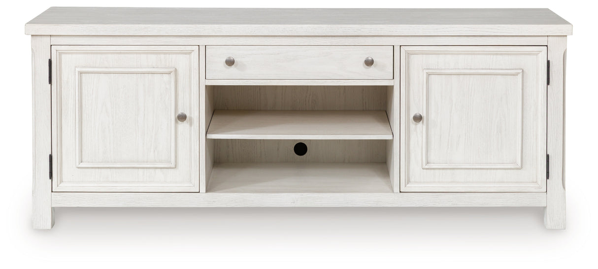 Robbinsdale Antique White 72" TV Stand from Ashley - Luna Furniture