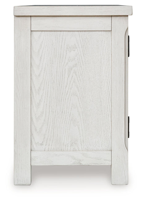 Robbinsdale Antique White 72" TV Stand from Ashley Furniture - Luna Furniture