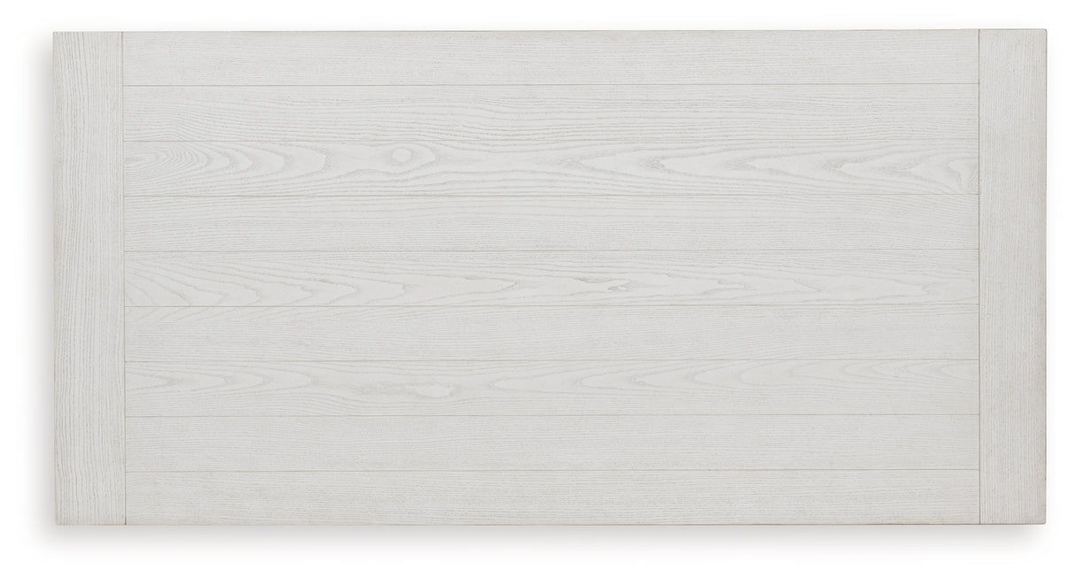 Robbinsdale Antique White Counter Height Dining Table from Ashley - Luna Furniture