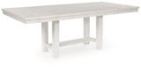 Robbinsdale Antique White Dining Extension Table from Ashley - Luna Furniture