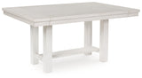 Robbinsdale Antique White Dining Extension Table from Ashley - Luna Furniture