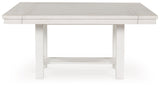 Robbinsdale Antique White Dining Extension Table from Ashley - Luna Furniture