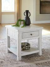 Robbinsdale Antique White End Table from Ashley - Luna Furniture