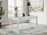 Robbinsdale Antique White Home Office Desk from Ashley - Luna Furniture