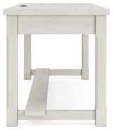 Robbinsdale Antique White Home Office Desk from Ashley - Luna Furniture