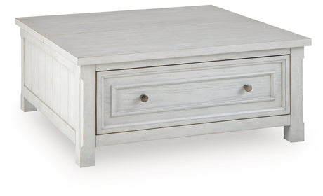 Robbinsdale Antique White Lift-Top Coffee Table from Ashley Furniture - Luna Furniture