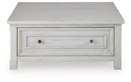 Robbinsdale Antique White Lift-Top Coffee Table from Ashley Furniture - Luna Furniture