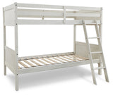 Robbinsdale Bunk Bed and Mattresses from Ashley - Luna Furniture