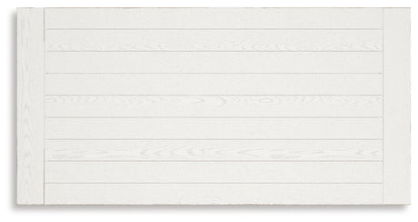 Robbinsdale Counter Height Dining Table and 6 Barstools in Antique White from Ashley - Luna Furniture