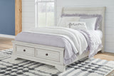 Robbinsdale Full Sleigh Storage Bed, Chest and Nightstand from Ashley - Luna Furniture