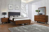 Robyn Dark Walnut 4-Piece Full Bedroom Set from Coaster - Luna Furniture