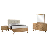 Robyn Light Ash 4-Piece Full Bedroom Set from Coaster - Luna Furniture