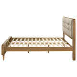 Robyn Light Ash Wood Eastern King Platform Bed from Coaster - Luna Furniture