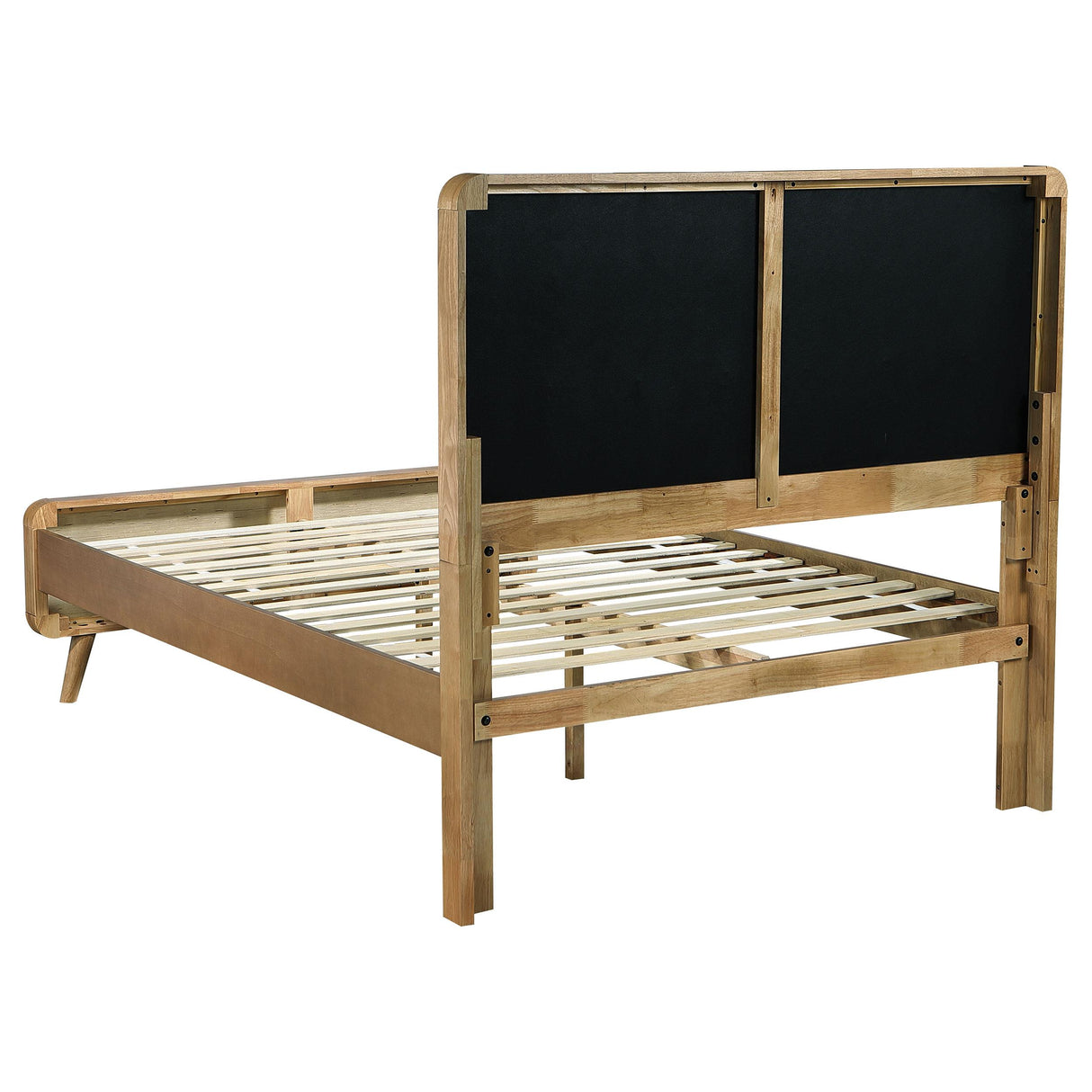 Robyn Light Ash Wood Full Platform Bed from Coaster - Luna Furniture