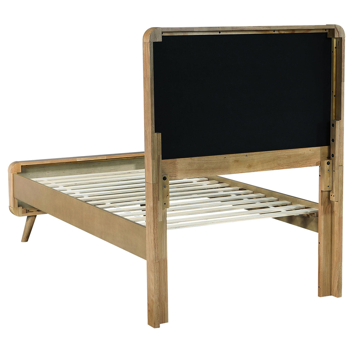 Robyn Light Ash Wood Twin Platform Bed from Coaster - Luna Furniture