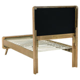 Robyn Light Ash Wood Twin Platform Bed from Coaster - Luna Furniture