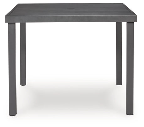 Rocky Creek Gray Outdoor Dining Table from Ashley - Luna Furniture