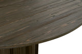 Roma 54" Round Dining Table in Drift Brown Pine from Essentials For Living - Luna Furniture