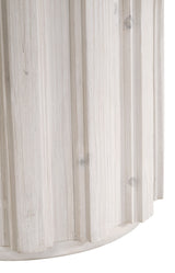 Roma 54" Round Dining Table in White Wash Pine from Essentials For Living - Luna Furniture