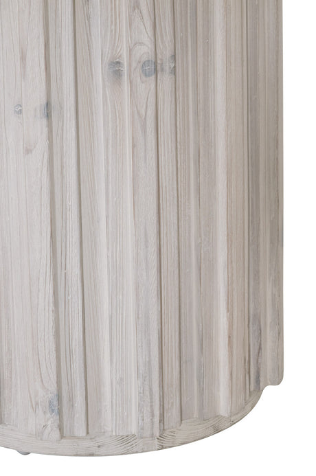 Roma Dining Table in White Wash Pine from Essentials For Living - Luna Furniture