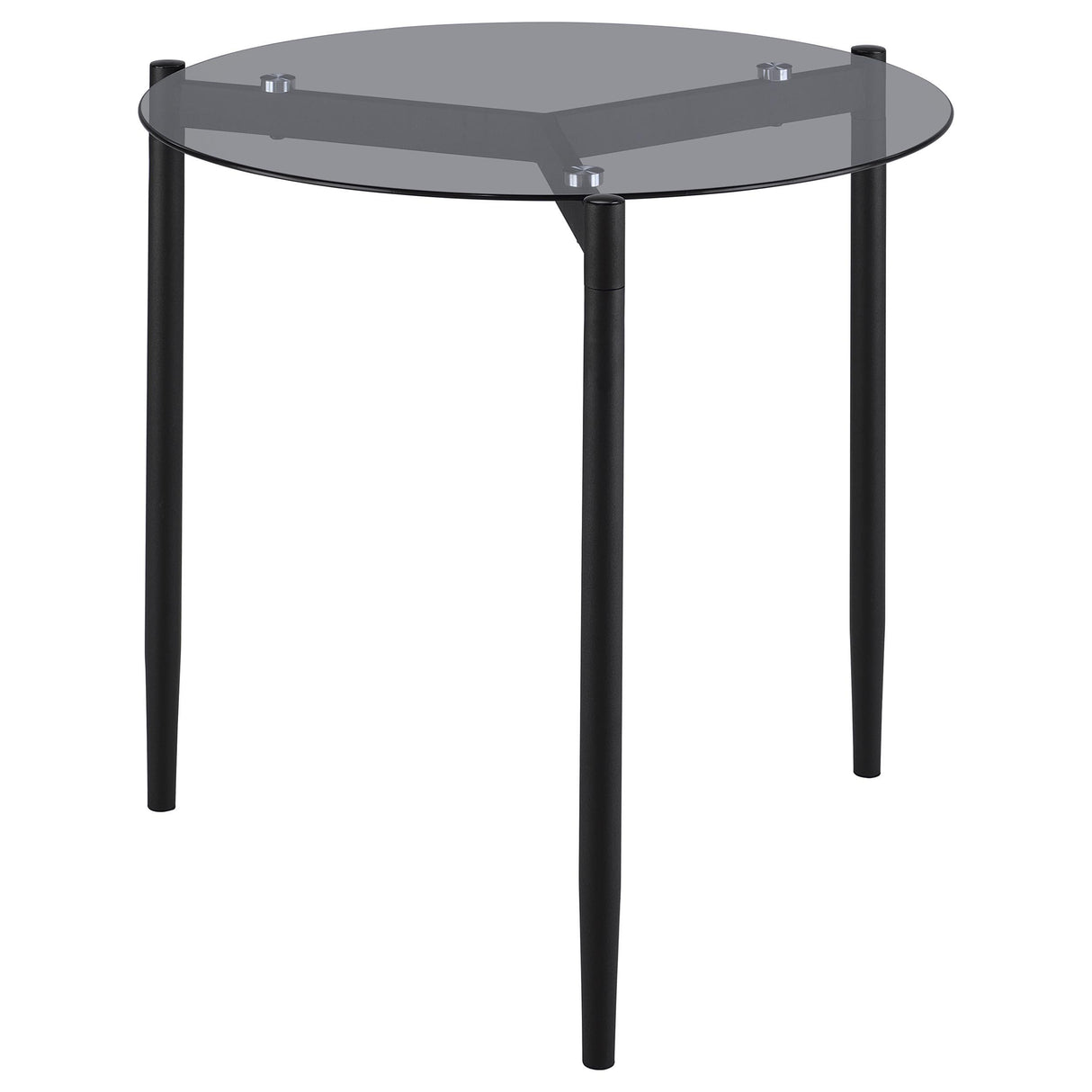 Rosalie Gray 3-Piece Round Coffee and End Table Set from Coaster - Luna Furniture
