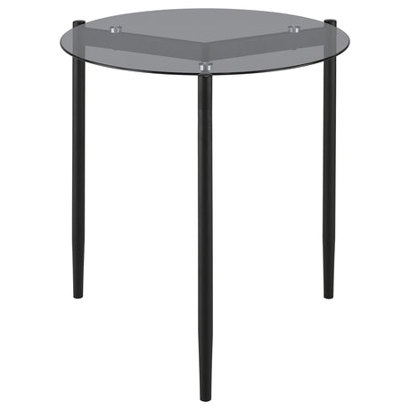 Rosalie Gray 3-Piece Round Coffee and End Table Set from Coaster - Luna Furniture