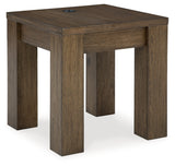 Rosswain Coffee Table with 2 End Tables in Warm Brown from Ashley - Luna Furniture
