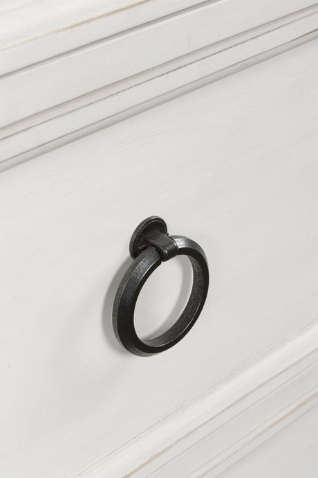 Rowlenstown Antique White Chest of Drawers from Ashley - Luna Furniture