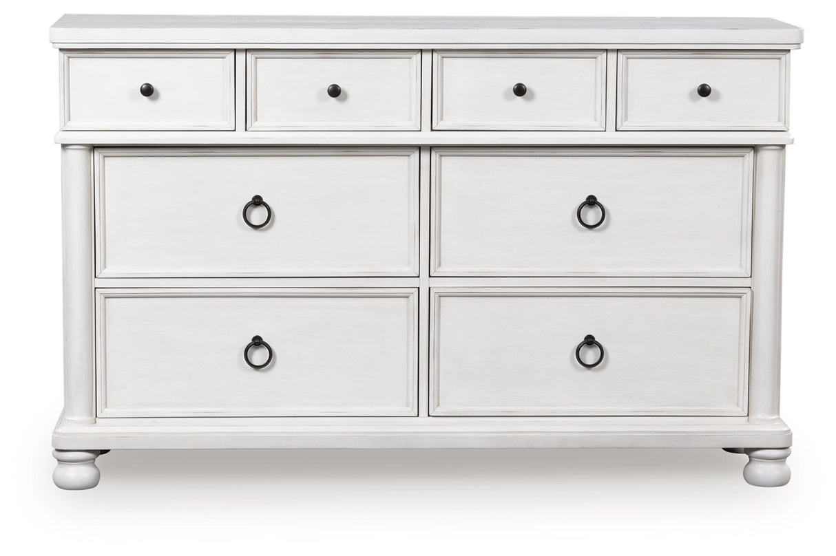 Rowlenstown Antique White Dresser from Ashley - Luna Furniture